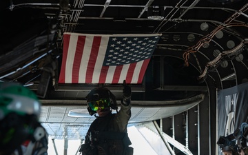 31st MEU | VMM 265 fires 50. caliber from above