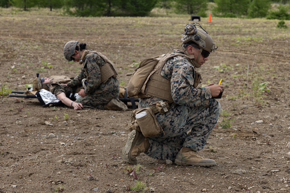 ARTP 25.1 | U.S. Marines and Sailors Execute a Medical Evacuation Drill