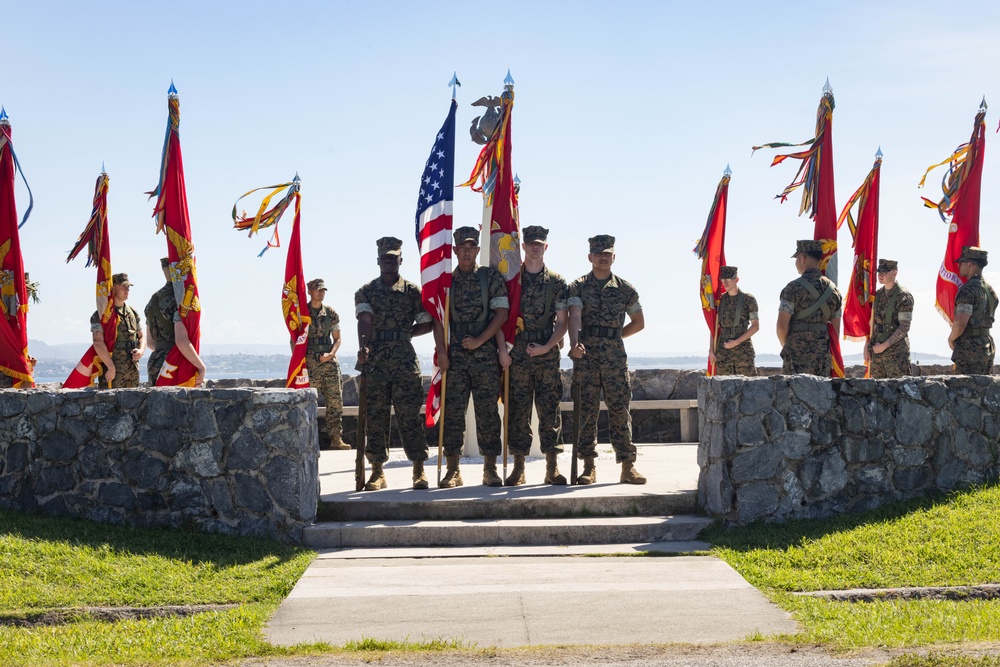 3d Marine Division Conducts Command Master Chief Change of Charge Ceremony