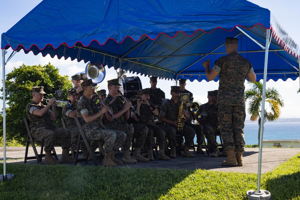 3d Marine Division Conducts Command Master Chief Change of Charge Ceremony