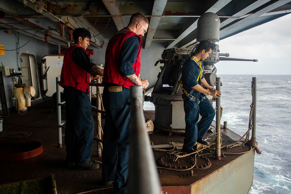 Vinson’s Deployment