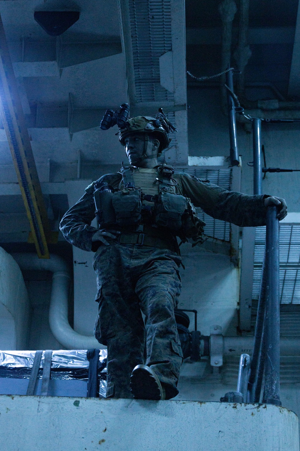 31st MEU | BLT 1/7 conducts intro to fast rope training