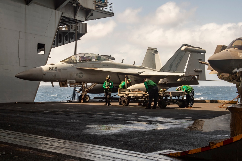 Vinson’s Deployment