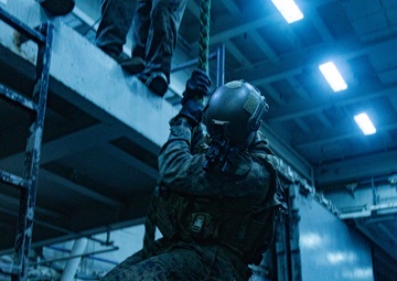 31st MEU | BLT 1/7 conducts intro to fast rope training