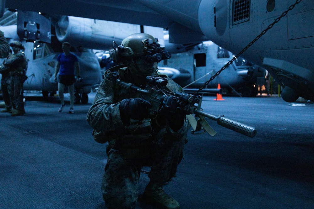 31st MEU | BLT 1/7 conducts intro to fast rope training