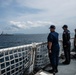 The Legend-class USCGC Stratton departs Fleet Activities Yokosuka