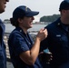 The Legend-class USCGC Stratton departs Fleet Activities Yokosuka