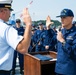 The Legend-class USCGC Stratton departs Fleet Activities Yokosuka