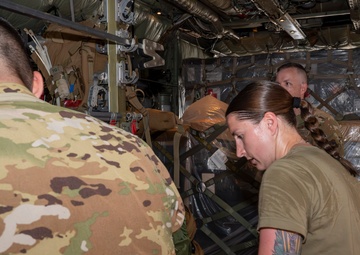 10th Expeditionary Aeromedical Evacuation Flight Prepares Life-Saving Equipment for C-130 Missions at Camp Lemonnier