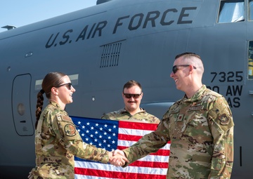 10th Expeditionary Aeromedical Evacuation Flight Airman Promoted Before Mission