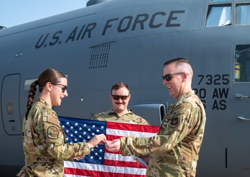 10th Expeditionary Aeromedical Evacuation Flight Airman Promoted Before Mission