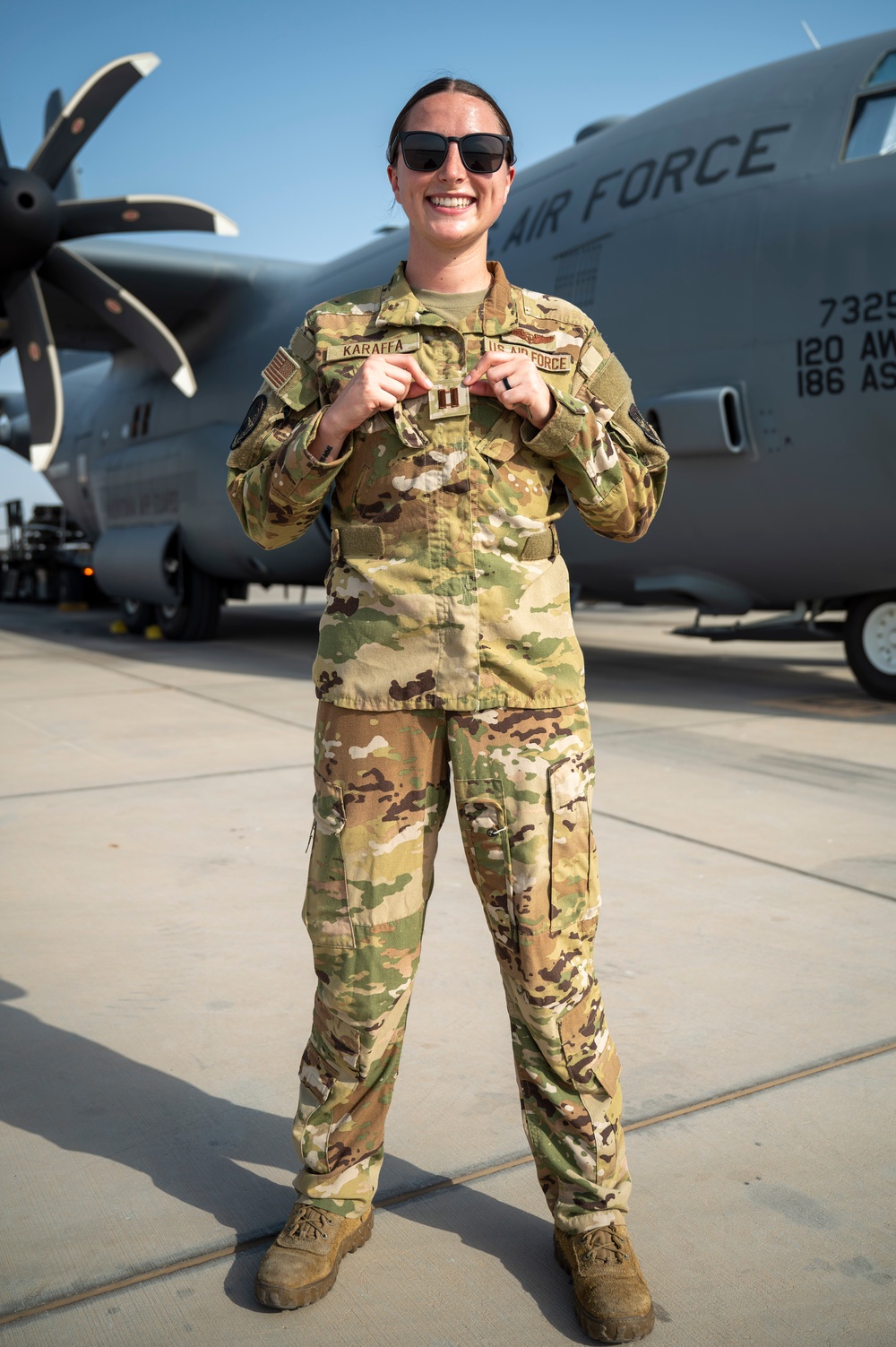 10th Expeditionary Aeromedical Evacuation Flight Airman Promoted Before Mission
