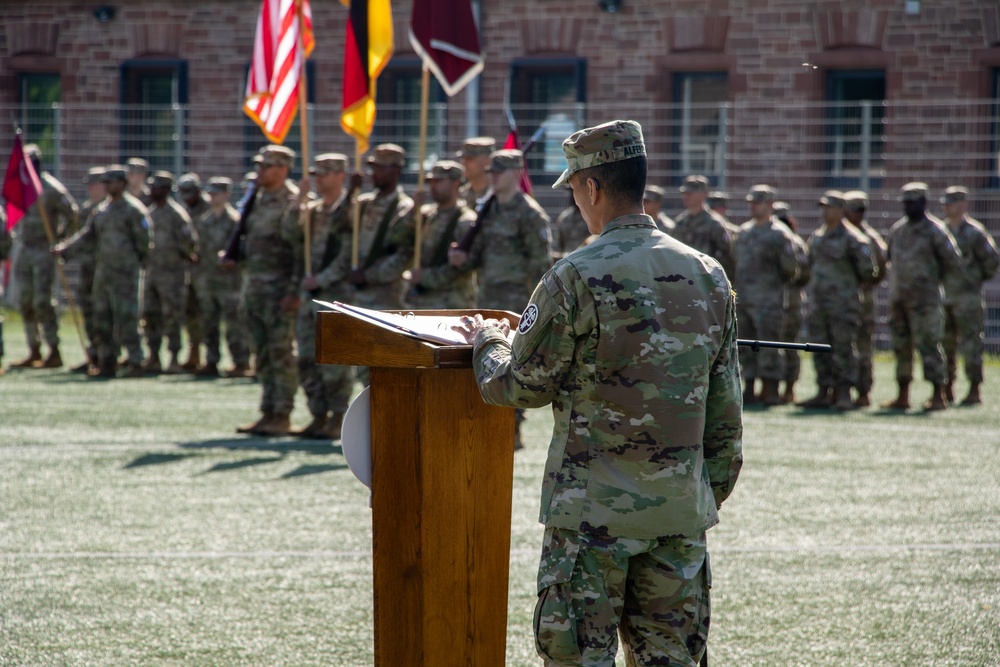 Medical Readiness Battalion Change of Command