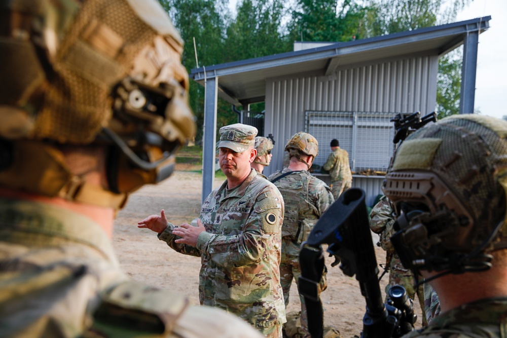 Michigan Army National Guard and Danish Armed Forces enhance squad tactics in Latvia