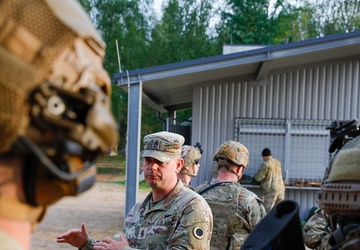 Michigan Army National Guard and Danish Armed Forces enhance squad tactics in Latvia