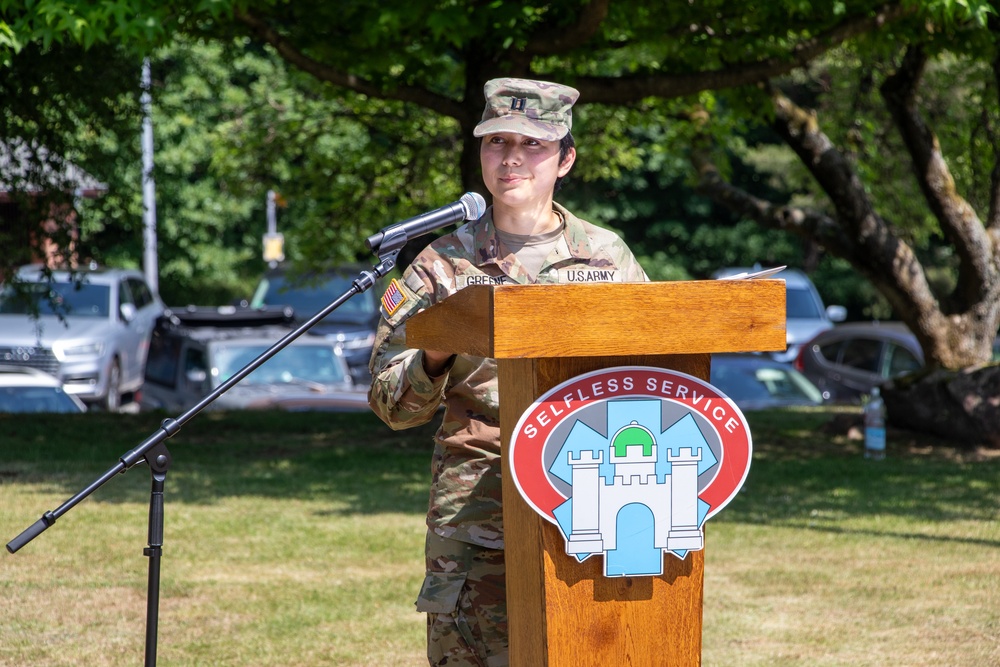 Medical Readiness Battalion, Bravo Company Change of Command