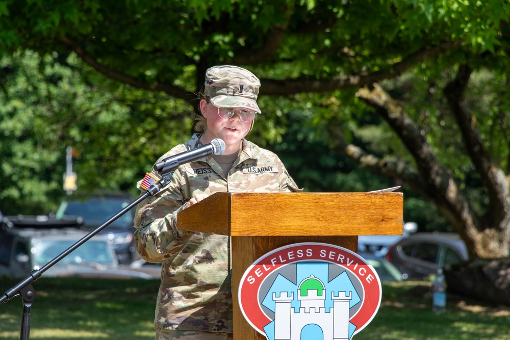 Medical Readiness Battalion, Bravo Company Change of Command