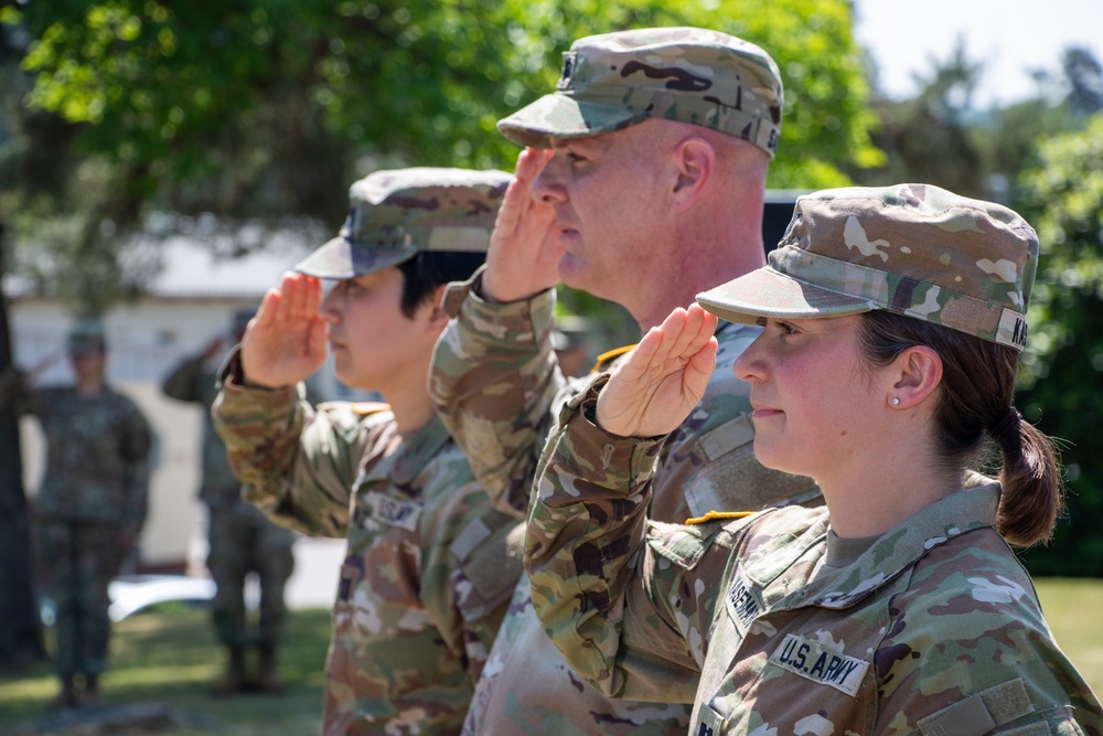 Medical Readiness Battalion, Bravo Company Change of Command