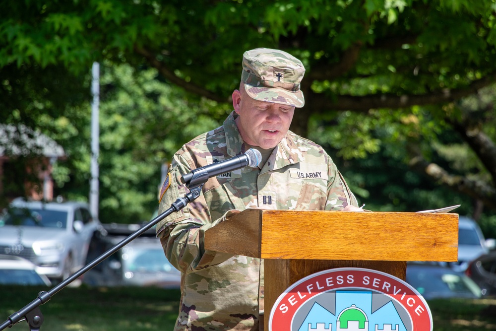 Medical Readiness Battalion, Bravo Company Change of Command