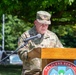 Medical Readiness Battalion, Bravo Company Change of Command