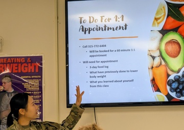 Fort Drum spouses take a wellness tour with Army Volunteer Corps