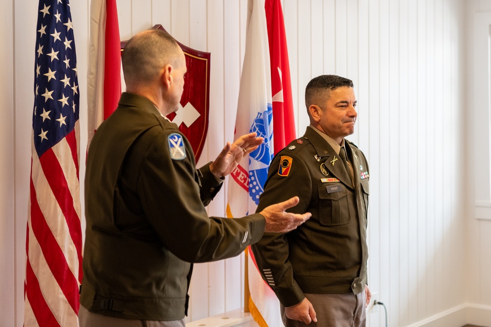 Promotion Ceremony Lieutenant Colonel Robert Virant to Colonel