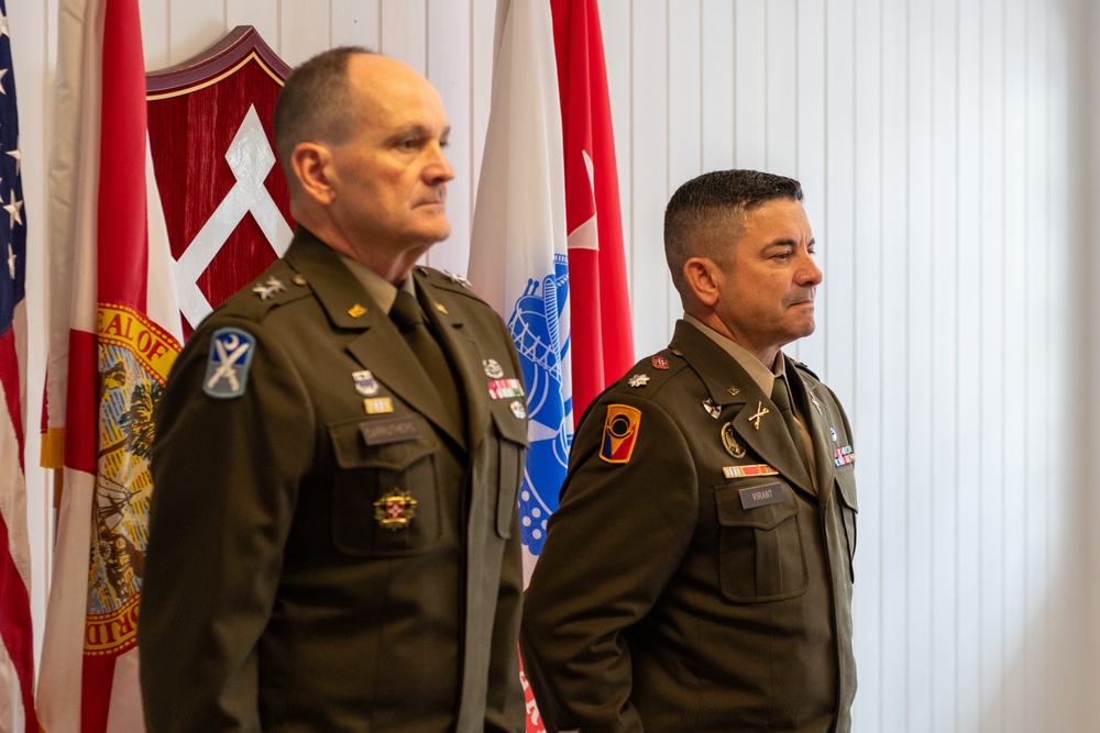 Promotion Ceremony Lieutenant Colonel Robert Virant to Colonel