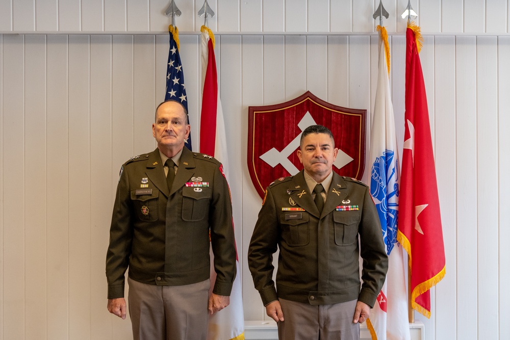 Promotion Ceremony Lieutenant Colonel Robert Virant to Colonel