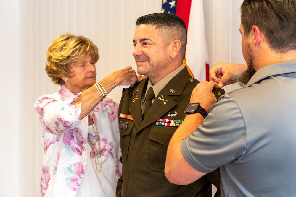 Promotion Ceremony Lieutenant Colonel Robert Virant to Colonel