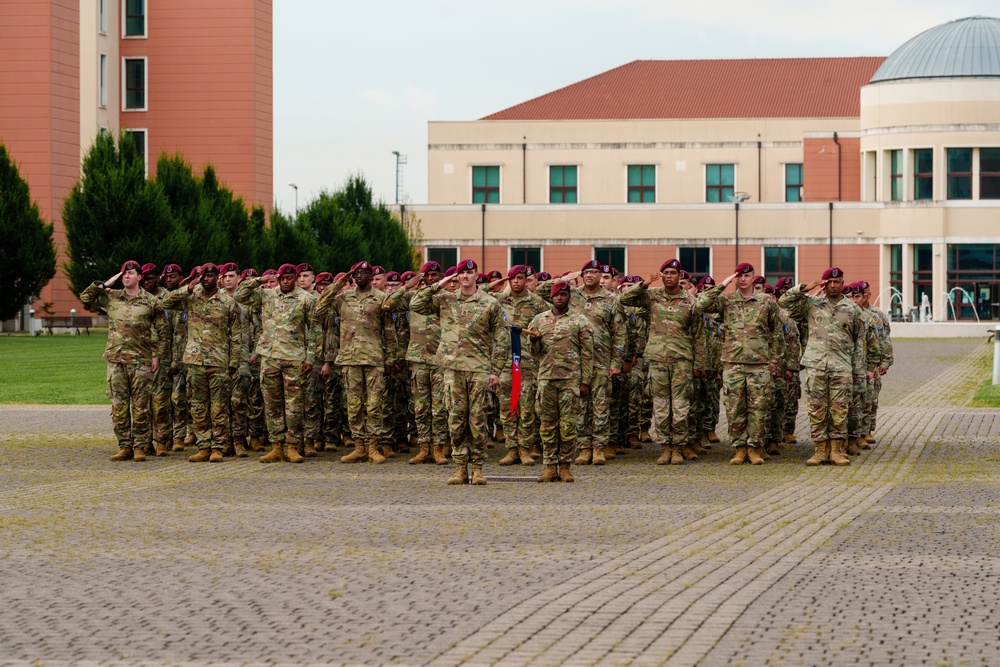 173rd Airborne Brigade, BSB. HHC BDE, Change Of Command