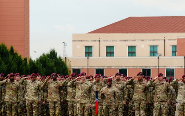173rd Airborne Brigade, BSB. HHC BDE, Change Of Command