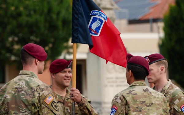 173rd Airborne Brigade, BSB. HHC BDE, Change Of Command