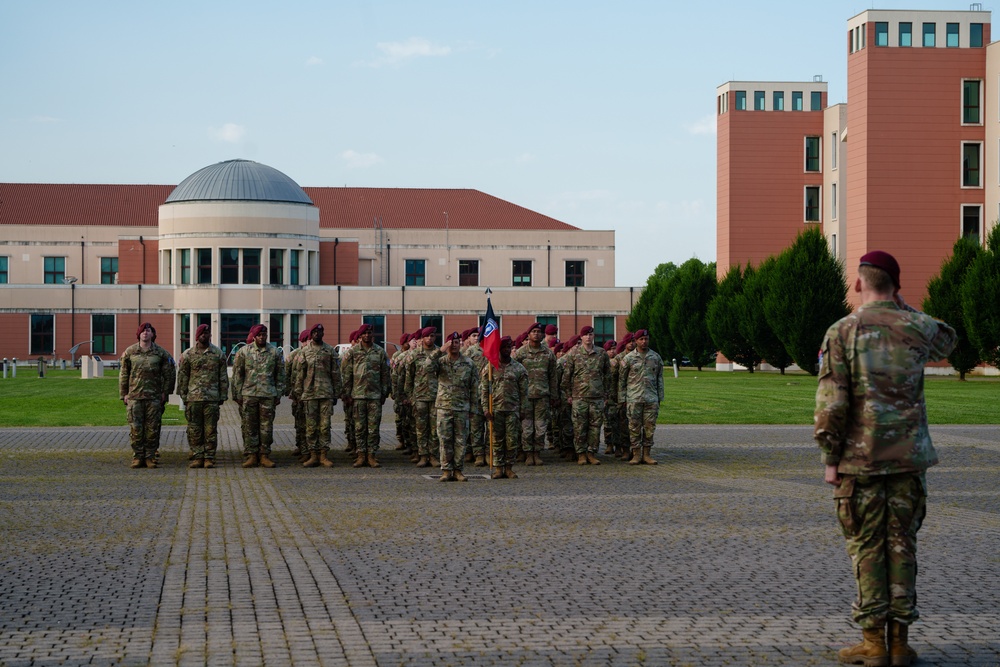 173rd Airborne Brigade, BSB. HHC BDE, Change Of Command