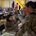 Cardinal Strike participant gets briefed on medical preparation