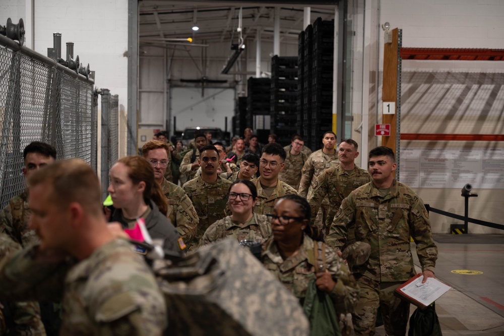 Airmen finish their deployment readiness during Cardinal Strike