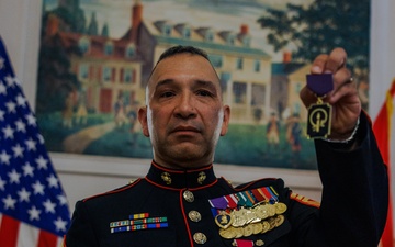 Master Gunnery Sgt. Fernando Llanos' Retirement Ceremony