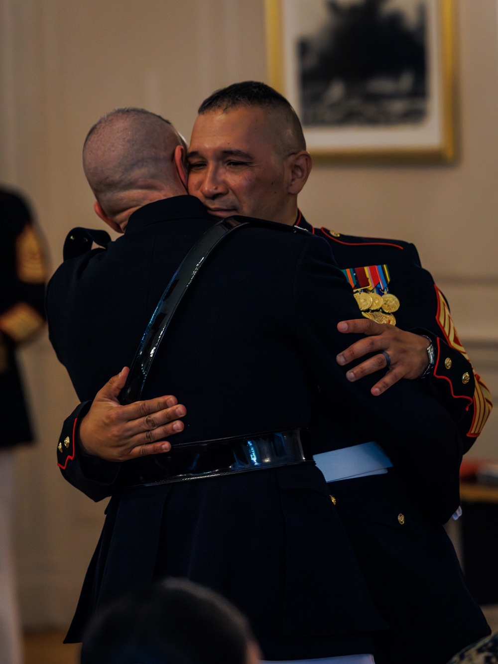 Master Gunnery Sgt. Fernando Llanos' Retirement Ceremony
