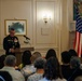 Master Gunnery Sgt. Fernando Llanos' Retirement Ceremony