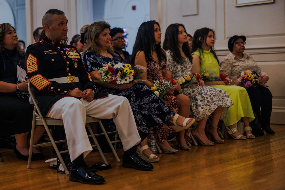 Master Gunnery Sgt. Fernando Llanos' Retirement Ceremony