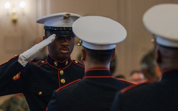 Master Gunnery Sgt. Fernando Llanos' Retirement Ceremony