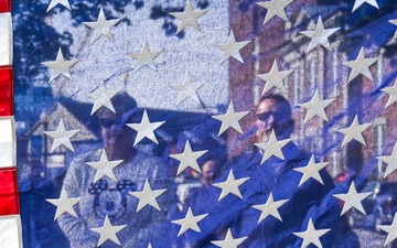 PNSY Retire Flag Kim Hubby