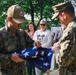 PNSY Retire Flag Kim Hubby