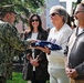 PNSY Retire Flag Kim Hubby