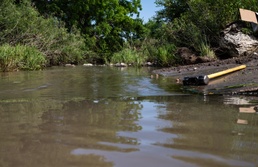 22 CES revitalizes McConnell creek and protects infrastructure with revetment project