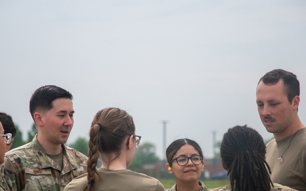 932nd airmen prepare for a simulated mass casualty event