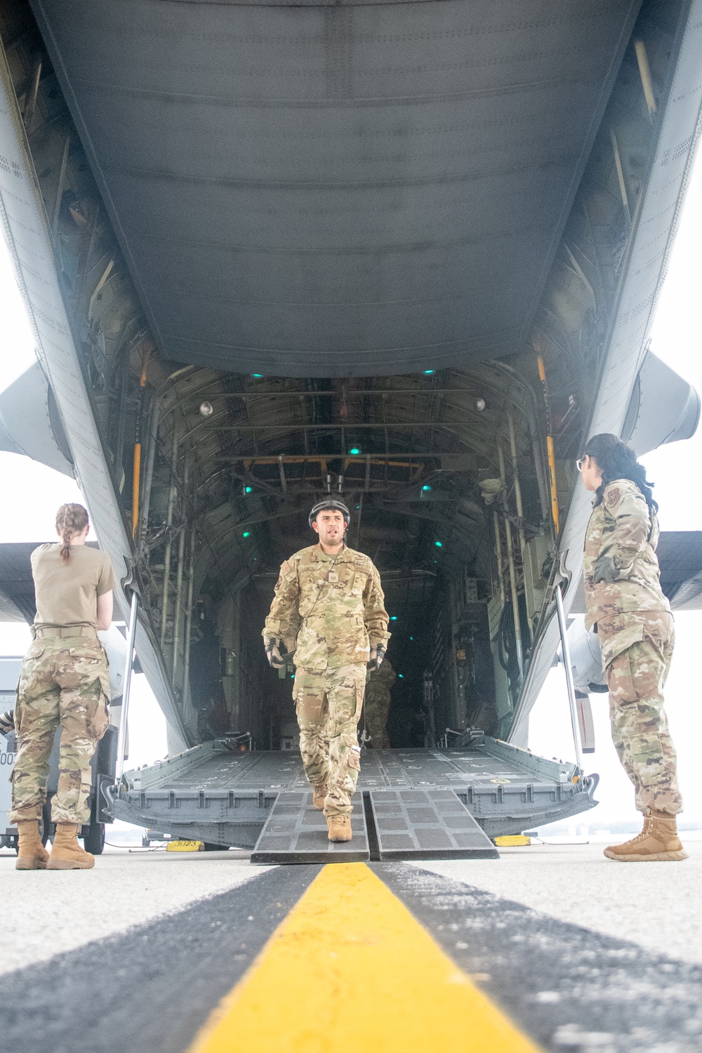 932nd airmen prepare for a simulated mass casualty event