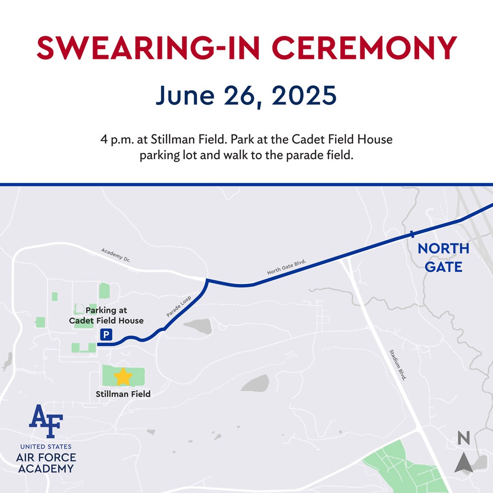 Traffic Map for USAFA
