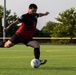 USS John C. Stennis (CVN 74) Sailors Participate in Soccer Game