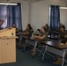 Sgt. Maj. Carlos Ruiz visits Quantico COMMSTRAT