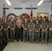 Sgt. Maj. Carlos Ruiz visits Quantico COMMSTRAT